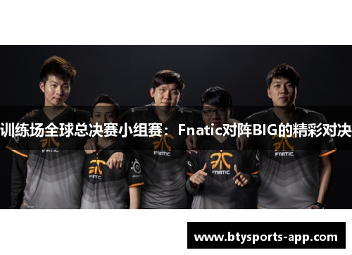 训练场全球总决赛小组赛：Fnatic对阵BIG的精彩对决